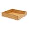 Household Essentials Glidez Bamboo & Steel Slide-Out Storage Organizer